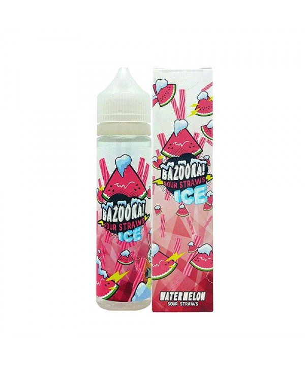 Watermelon Ice Sour Straws by Bazooka Sour Straws ...