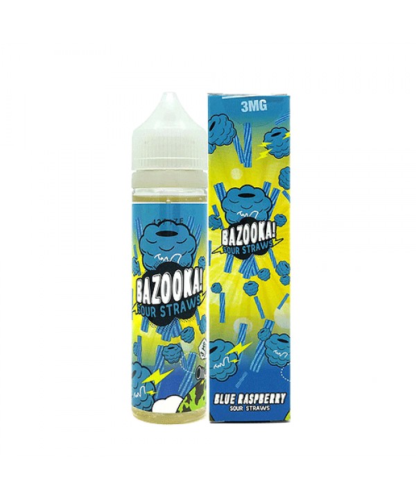 Blue Raspberry Sour Straws by Bazooka Sour Straws ...