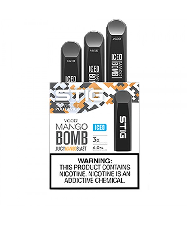 VGOD Mango Bomb Disposable Pod - Pack of 3 by VGOD...
