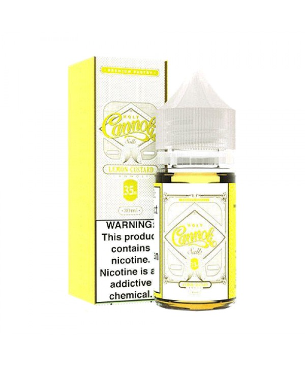 Lemon Custard by Holy Cannoli Salts 30ml
