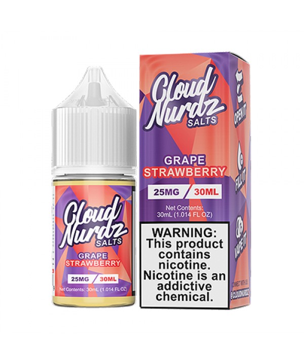 Grape Strawberry by Cloud Nurdz Salts 30ml
