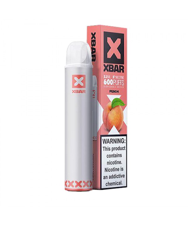 Peach Disposable Pod by X BAR