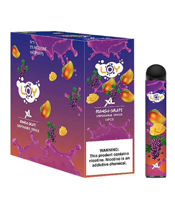 Mango Grape Disposable Pod (1500 Puffs) by LOY XL