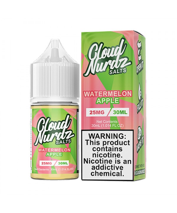 Watermelon Apple by Cloud Nurdz Salts 30ml