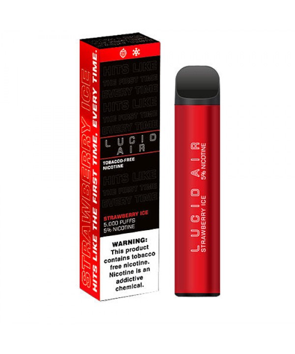 Strawberry Ice Disposable Pod (5000 Puffs) by Luci...