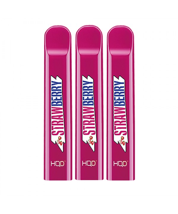 Strawberry Disposable Pod (Pack of 3) by HQD Cuvie