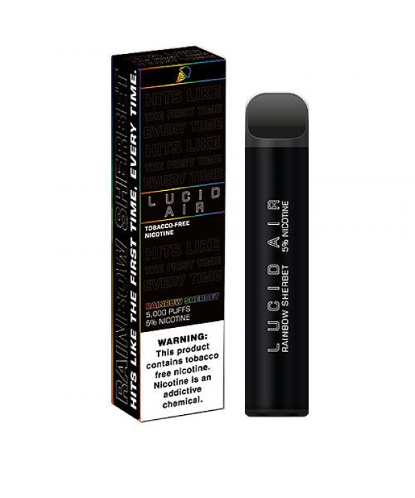 Rainbow Sherbet Disposable Pod (5000 Puffs) by Luc...