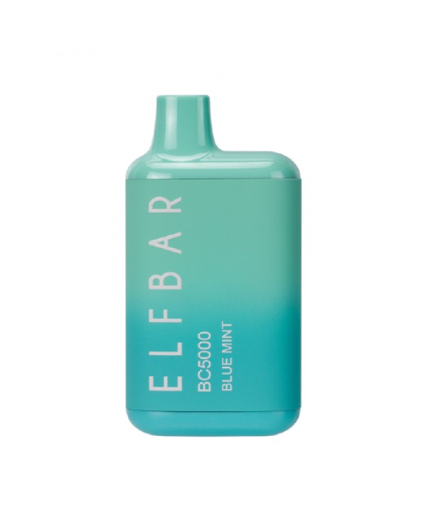 Blue Mint Disposable Vape (5000 Puffs) by Elf Bar ...